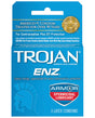 Trojan Enz Spermicidal Lubricated Condoms - Box of 3