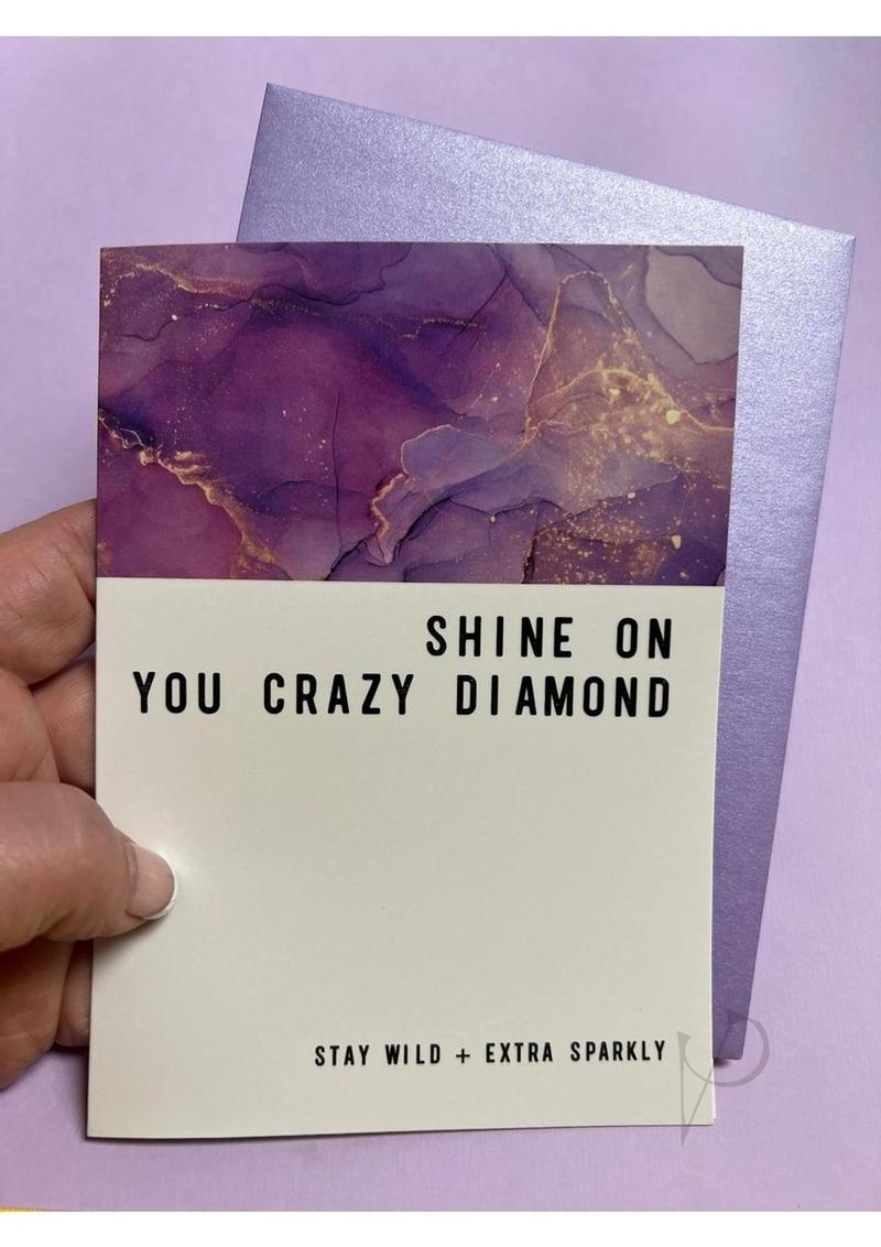 Warm Human  Crazy Diamond Greeting Card