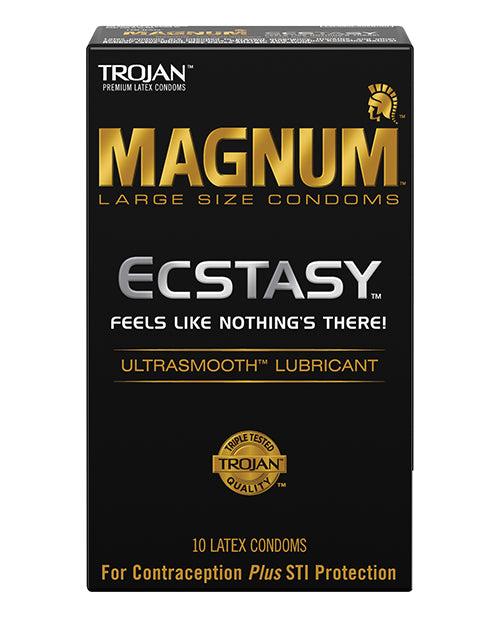 Trojan Magnum Ecstasy Condoms - Box of 10