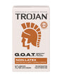 Trojan G.O.A.T. Non-Latex Lubricated Condoms - Box of 10