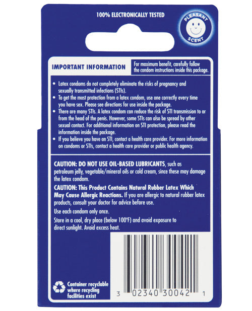 Durex Pleasure Pack Lubricated Latex Condoms 3-Pack