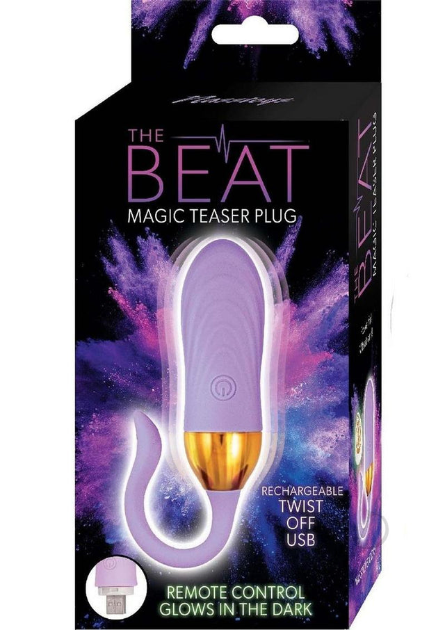 The Beat Magic Teaser Rechargeable Silicone Plug - Lavender