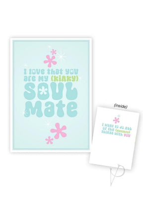 Warm Human Kink Soulmate Greeting Card