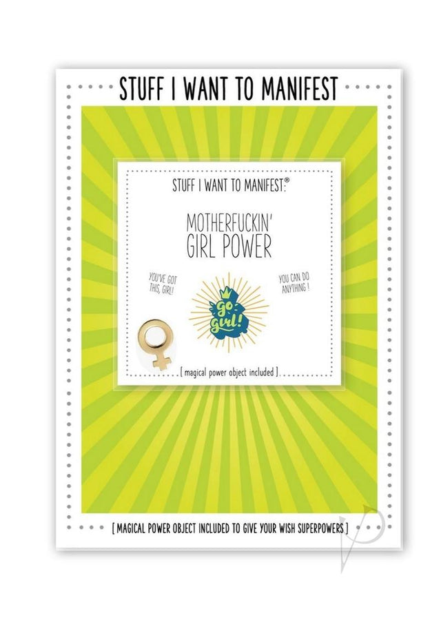 Warm Human Manifest Greeting Card - Girl Power