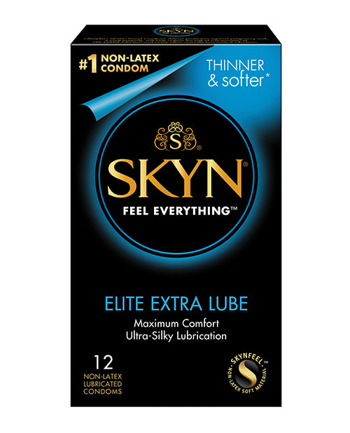 Lifestyles SKYN Elite Extra Lubricated Condoms - Box of 12