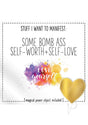 Warm Human Some Bomb Ass Self-Worth + Self-Love