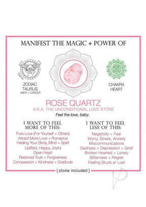 Warm Human Rose Quartz