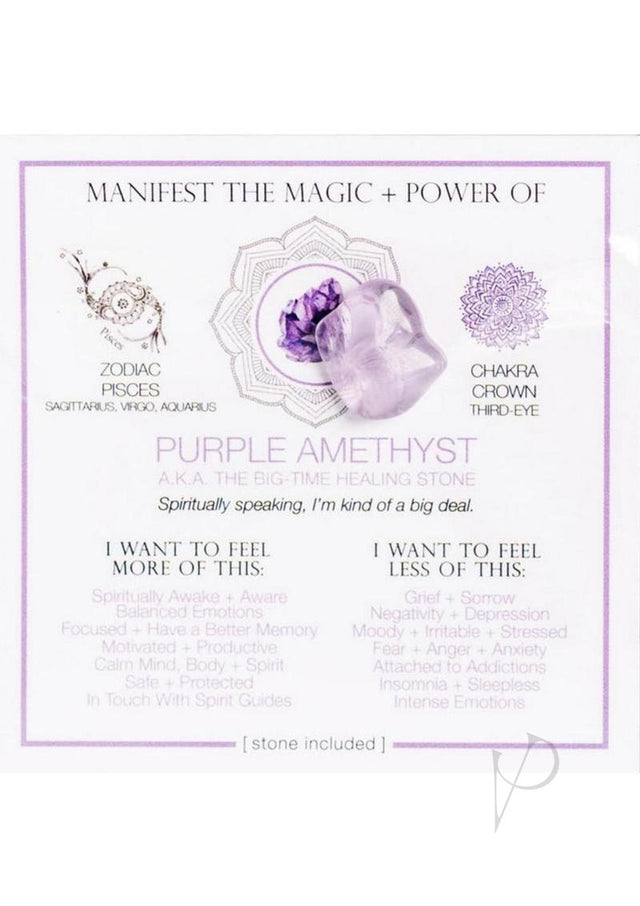 Warm Human Purple Amethyst