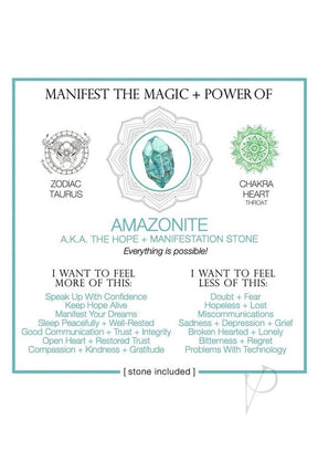 Warm Human Amazonite