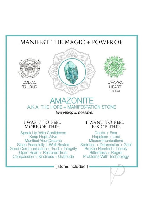 Warm Human Amazonite