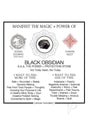Warm Human Black Obsidian