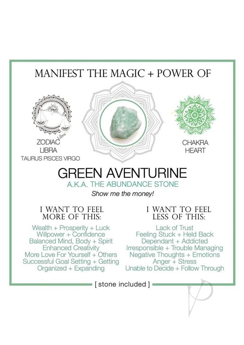 Warm Human Green Aventurine