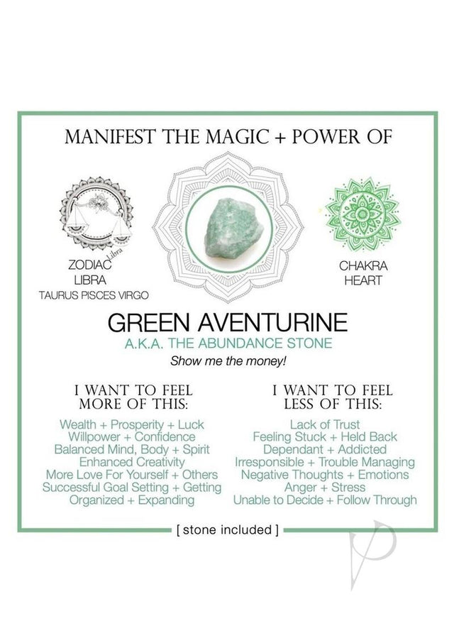 Warm Human Green Aventurine