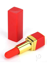 Pink Pussycat Rechargeable Vibrating Lipstick - Red/Gold