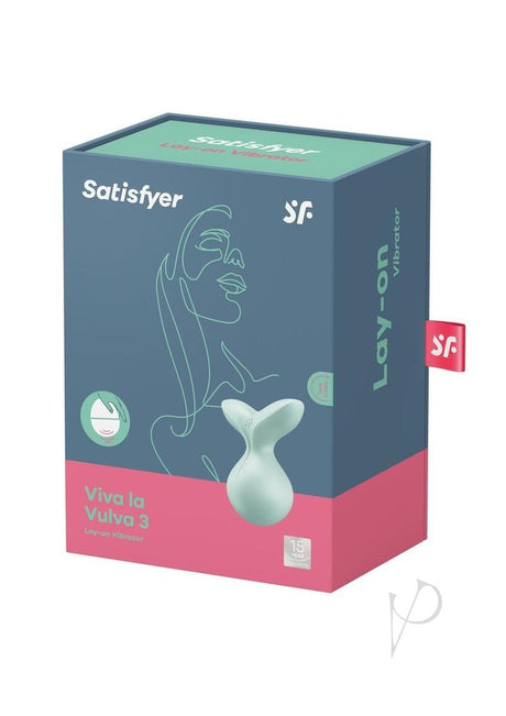 Satisfyer Viva La Vulva 3 Rechargeable Silicone Clitoral Stimulator - Mint