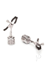 Prowler RED Nipple Clips With Removeable Magnetic Weights - Stainless Steel