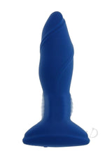 Gender X Sway with Me Rechargeable Silicone Anal Plug with Remote Control - Blue