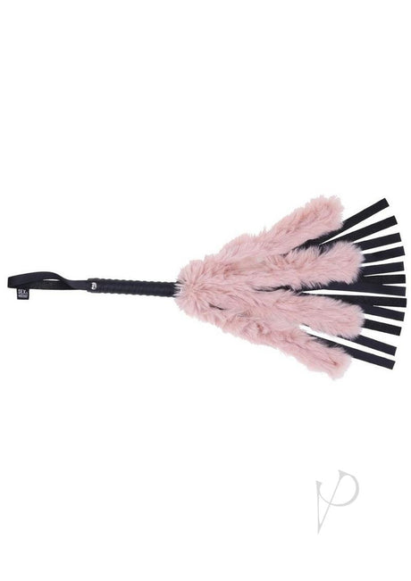 Sex and Mischief Brat Faux Fur Flogger Pink/Black