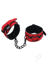 Sex and Mischief Amor Handcuffs - Red/Black