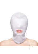 Fetish and Fashion Mouth Hood - White