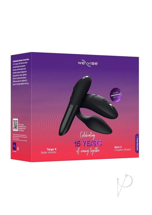 We-Vibe 15 Year Anniversary Collection Set - Black