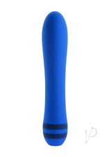 The Pleaser Silicone Rechargeable Vibrator - Blue