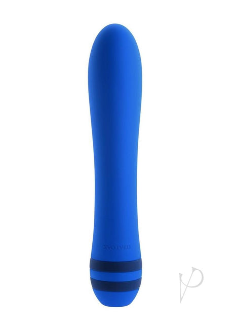 The Pleaser Silicone Rechargeable Vibrator - Blue