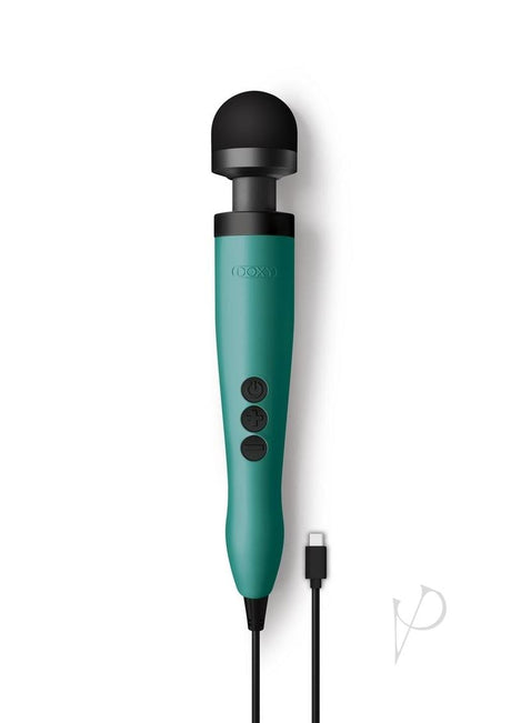 Doxy USB-C Wand Vibrating Body Massager - Turquoise