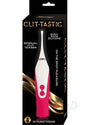 Clit-Tastic Sensual Clit Teaser Rechargeable Silicone Clitoral Vibrator - Rose Red