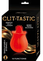 Clit-Tastic Erotic Clit Licker Rechargeable Silicone Clitoral Vibrator - Red