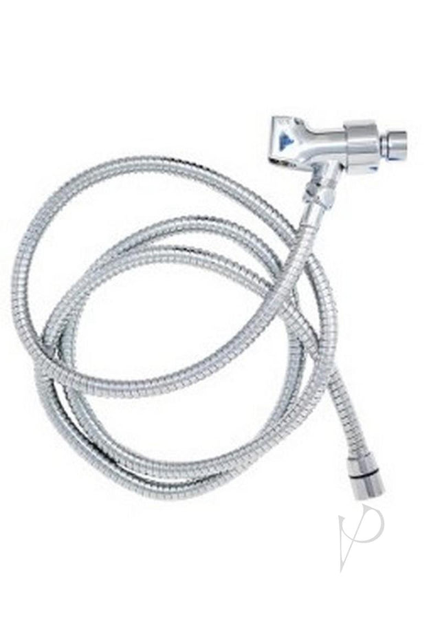 Womanizer Wave Shower Hose and Shower Arm Mount Set - Chrome