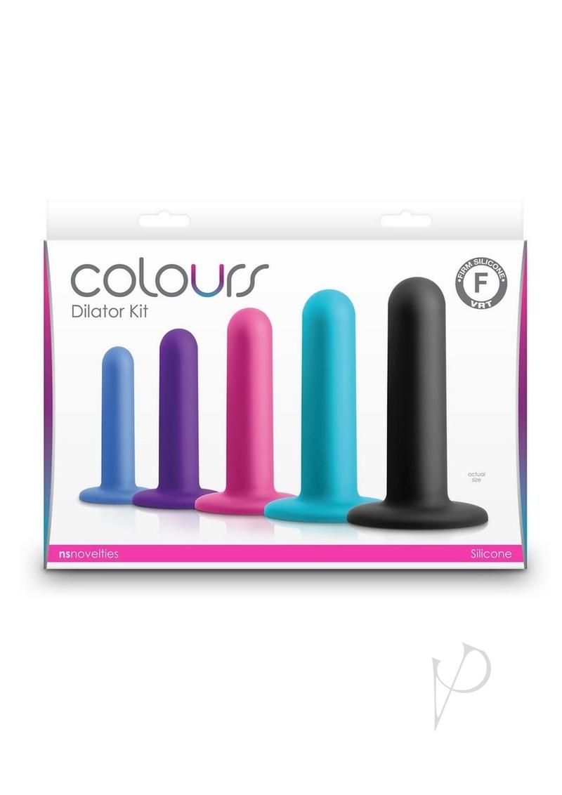 Colours Dilator Silicone Anal Kit - Multicolor