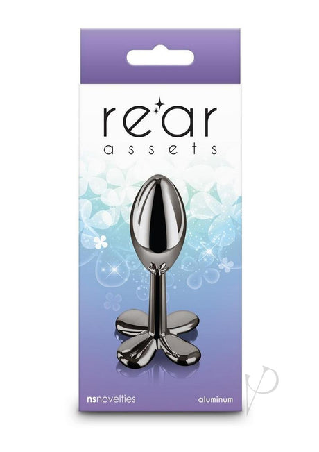 Rear Assets Clover Aluminum Anal Plug - Smoke