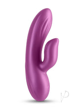 Seduction Angel Rechargeable Silicone Rabbit Vibrator - Magenta