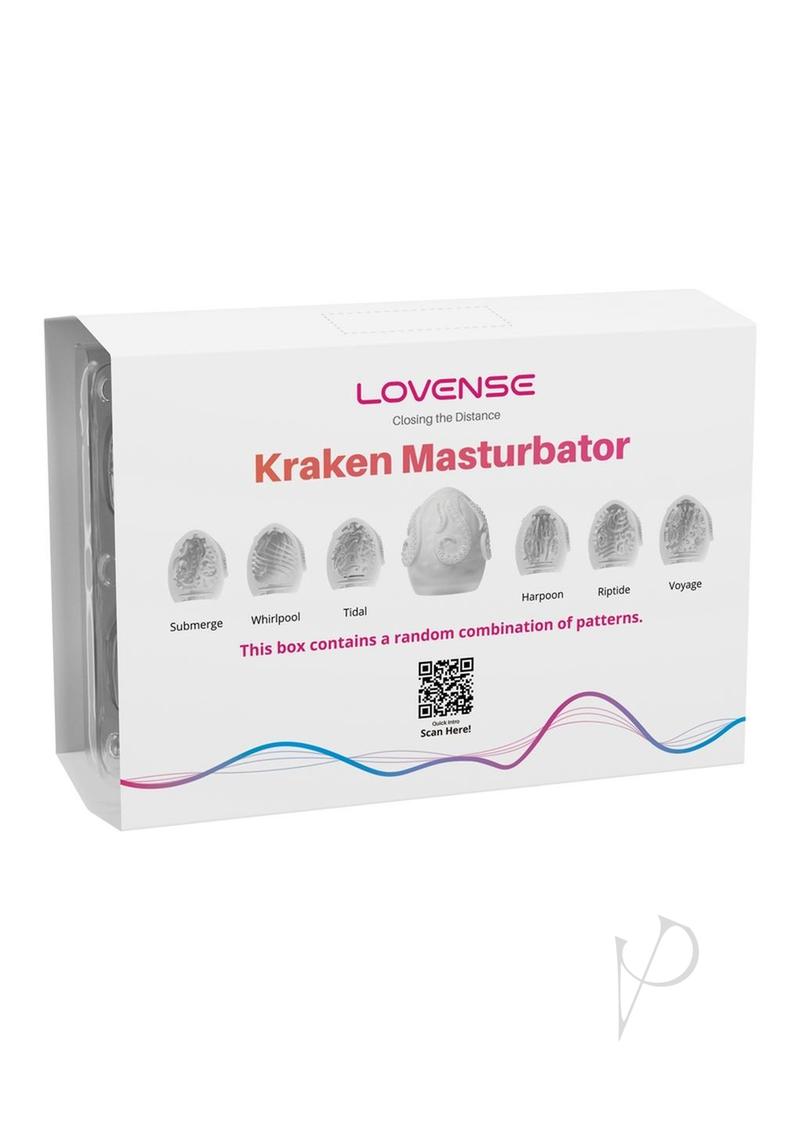 Lovense Kraken Disposable Strokers (6 per Pack) - White