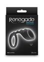 Renegade Bolster Silicone Cock Ring - Black