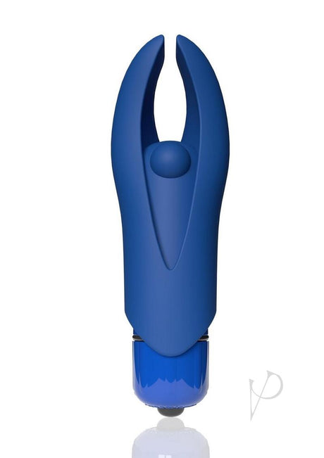 4B Demon Silicone Mini Clitoral Stimulating Vibrator - Blueberry