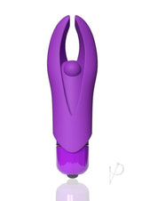 4B Demon Silicone Mini Clitoral Stimulating Vibrator - Grape