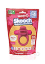 4B Skooch Vibrating Cock Ring with Clitoral Stimulator - Strawberry