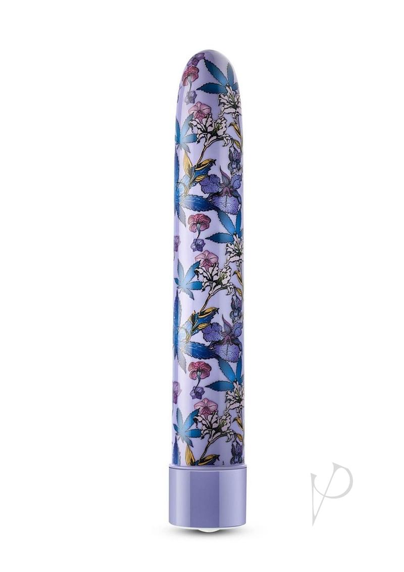 Limited Addiction Floradelic Rechargeable Slimline Vibrator - Purple