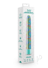Limited Addiction Utopia Rechargeable Slimline Vibrator - Aqua