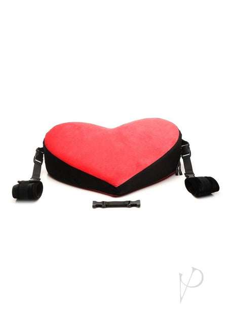 Bedroom Bliss Bondage Love Pillow - Red/Black