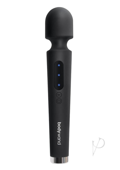 Bodywand Power Wand Rechargeable Silicone Wand Massager 12in - Black