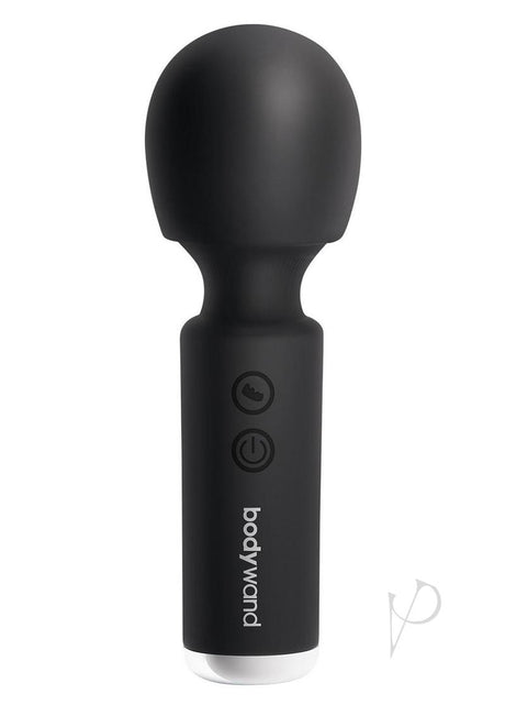 Bodywand Power Wand Rechargeable Silicone Wand Massager 4.5in - Black