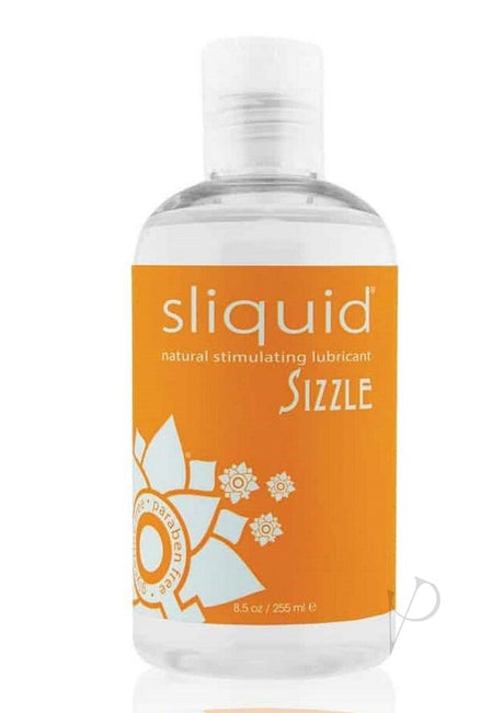 Sliquid Naturals Sizzle Water Based Warming Lubricant 8.5oz