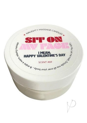 Kama Sutra Naughty Massage Candle Sit on My Face 1.7oz