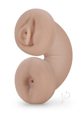 EnLust Tasha Soft and Wet Glow in the Dark Dual End Stroker - Pussy - Vanilla
