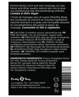 Earthly Body Hemp Seed Edible Massage Oil Banana 8oz
