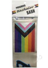 Progress Bachelor Sash - Rainbow