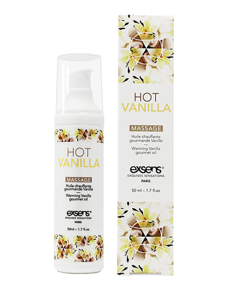 EXSENS of Paris Warming Massage Oil - Hot Vanilla